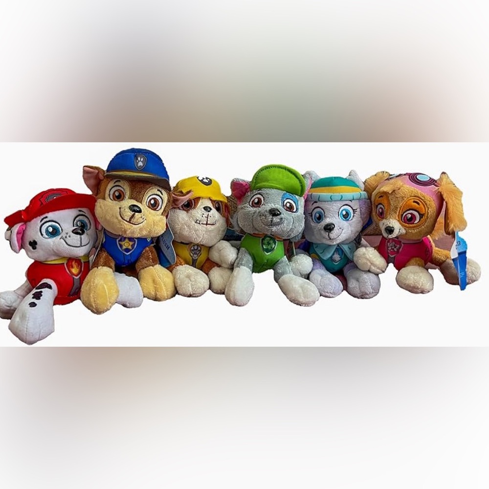 Paw patrol stuffie lot